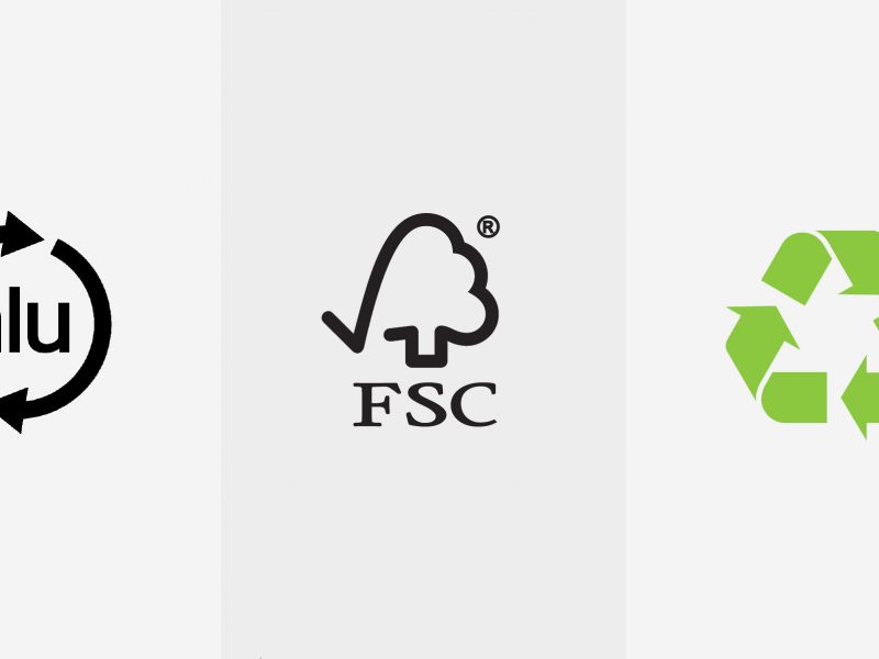 Recycling logos