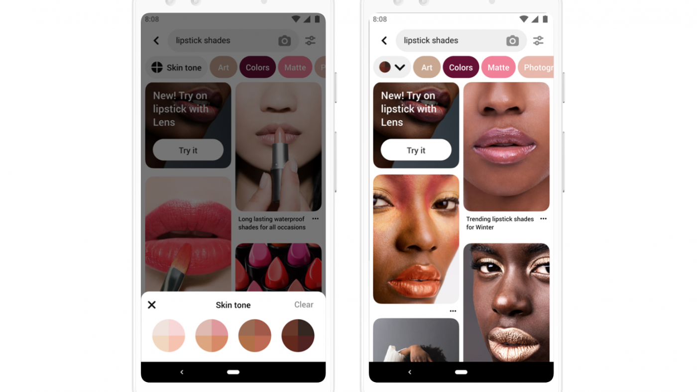 Pinterest's Try On tool lets you try lipsticks on before you buy ...