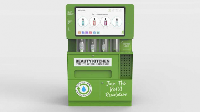 Beauty Kitchen refill station