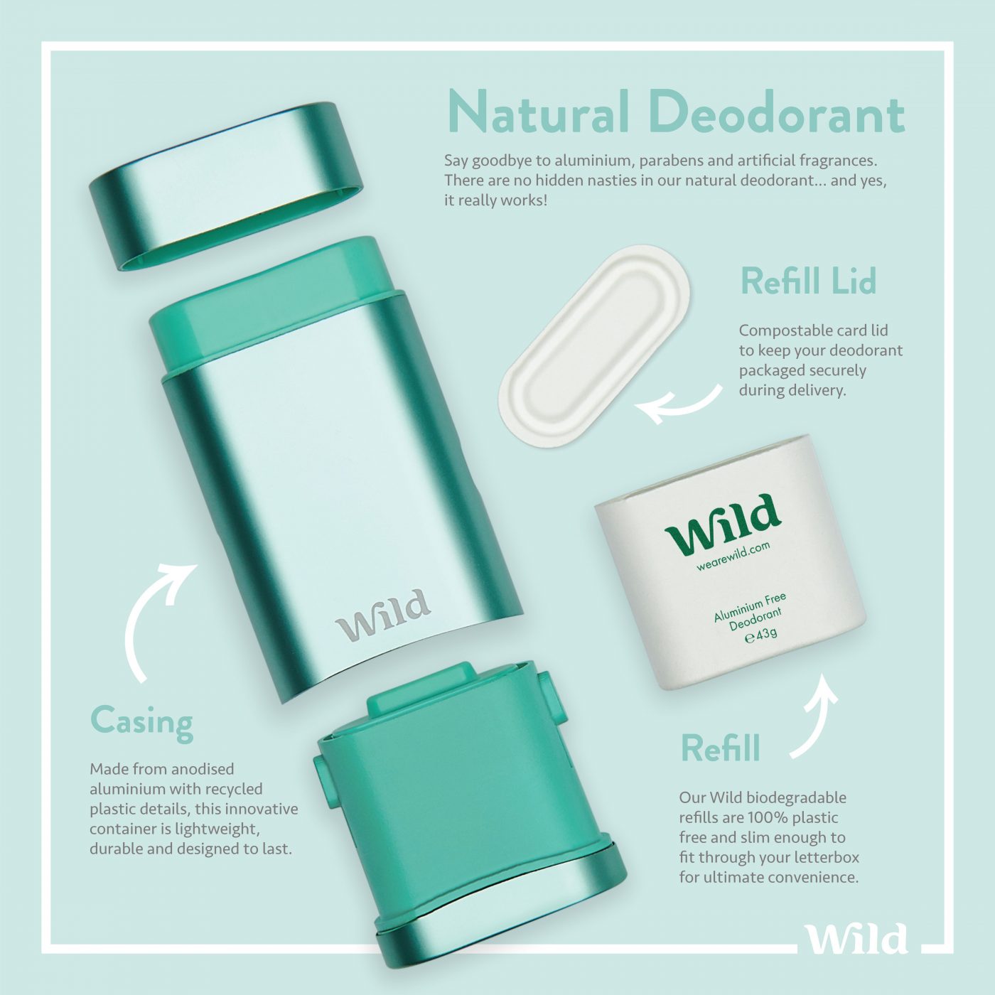 Wild deodorant reviews Longlasting natural freshness mamabella