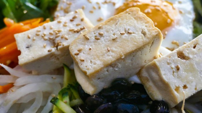 Tofu lean protein good for skin
