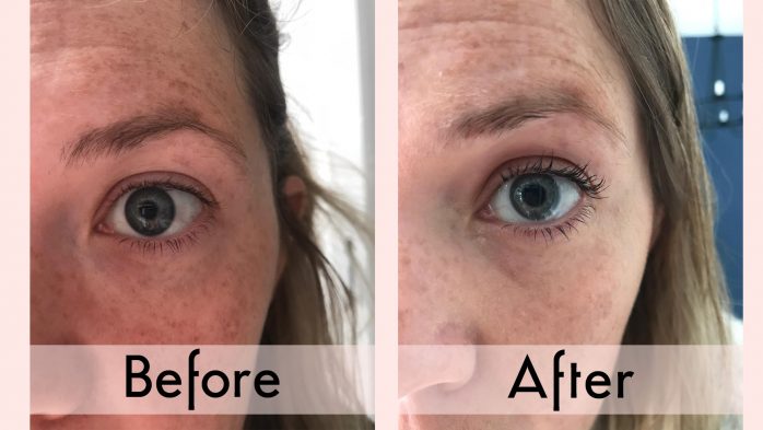 Diablo Lash Lift review before and after