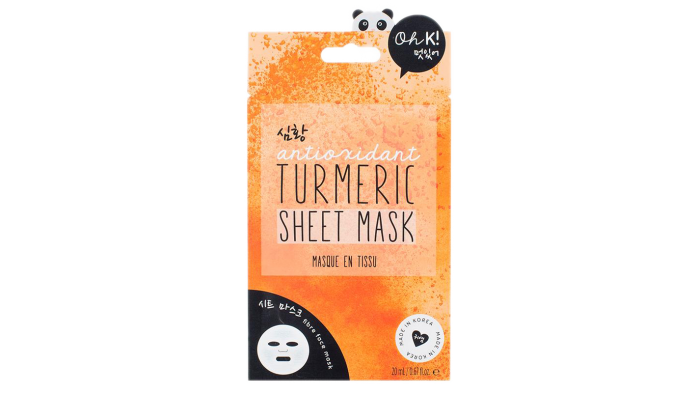 Oh-k beauty tumeric sheet mask