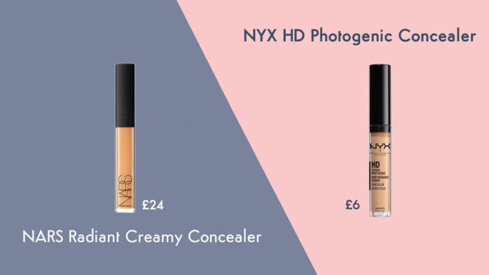 NARS Radiant Creamy Concealer dupe cheap NYX