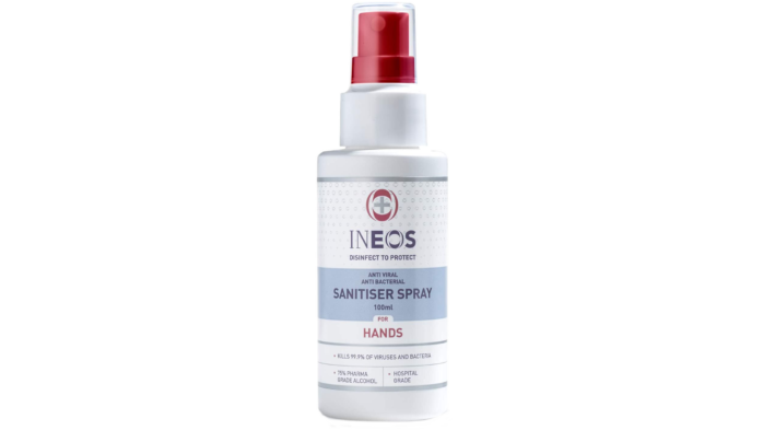 INEOS Hand sanitiser spray