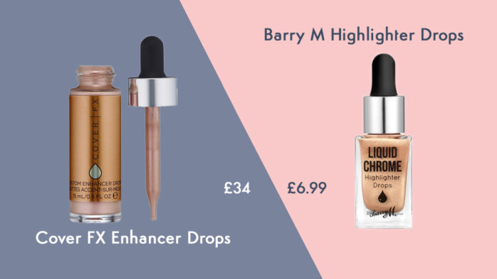 Cover FX Enhancer Drops dupe cheap alternative from Barry M