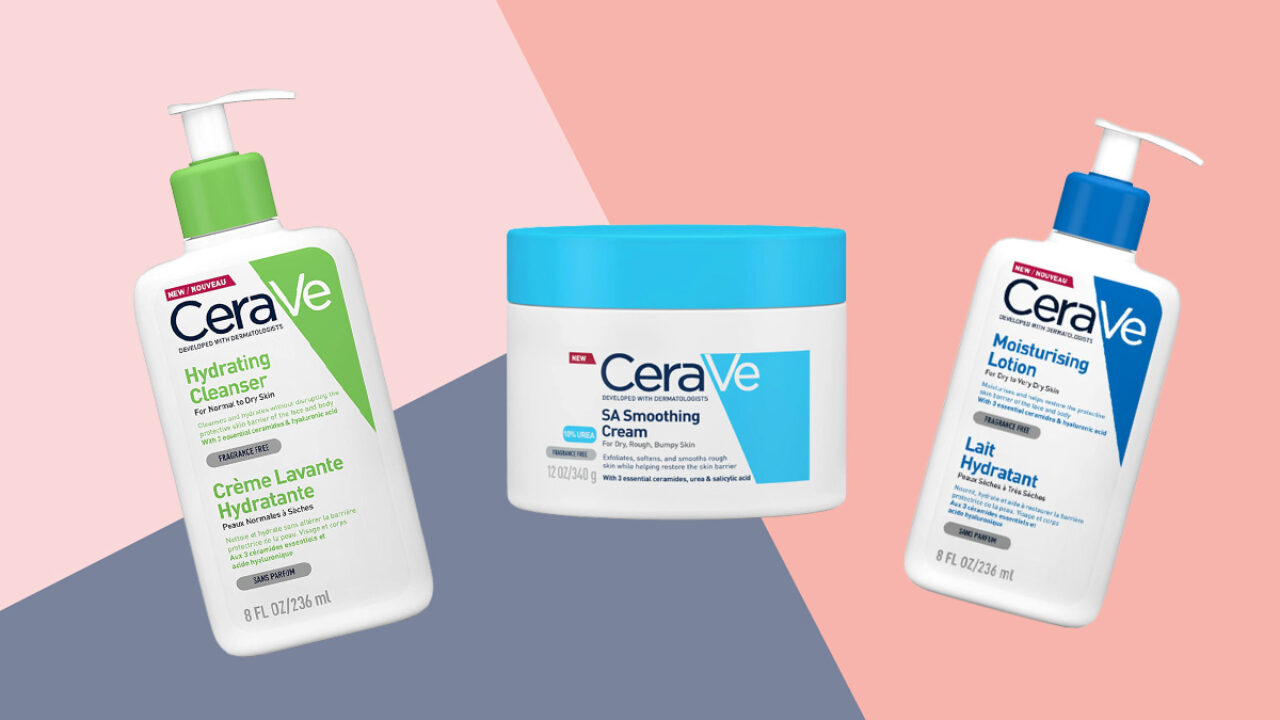 best Cerave UK products good for acne dry skin wrinkles and more