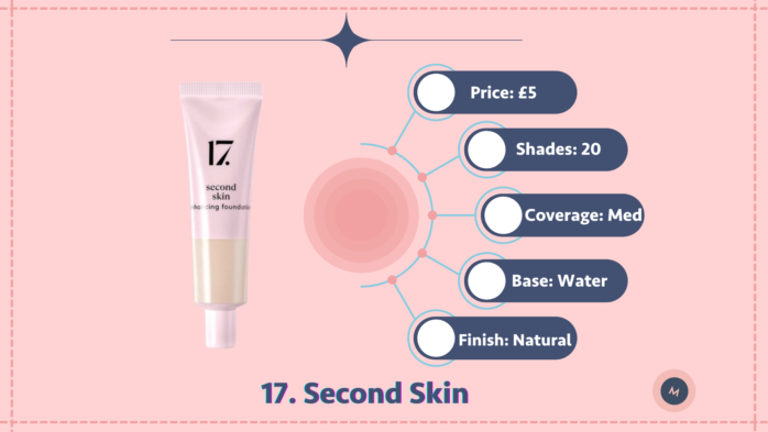 17 Second Skin high street foundation review