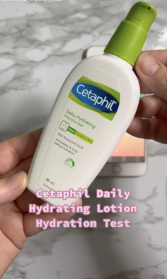 Cetaphil Daily Hydrating Lotion test and review