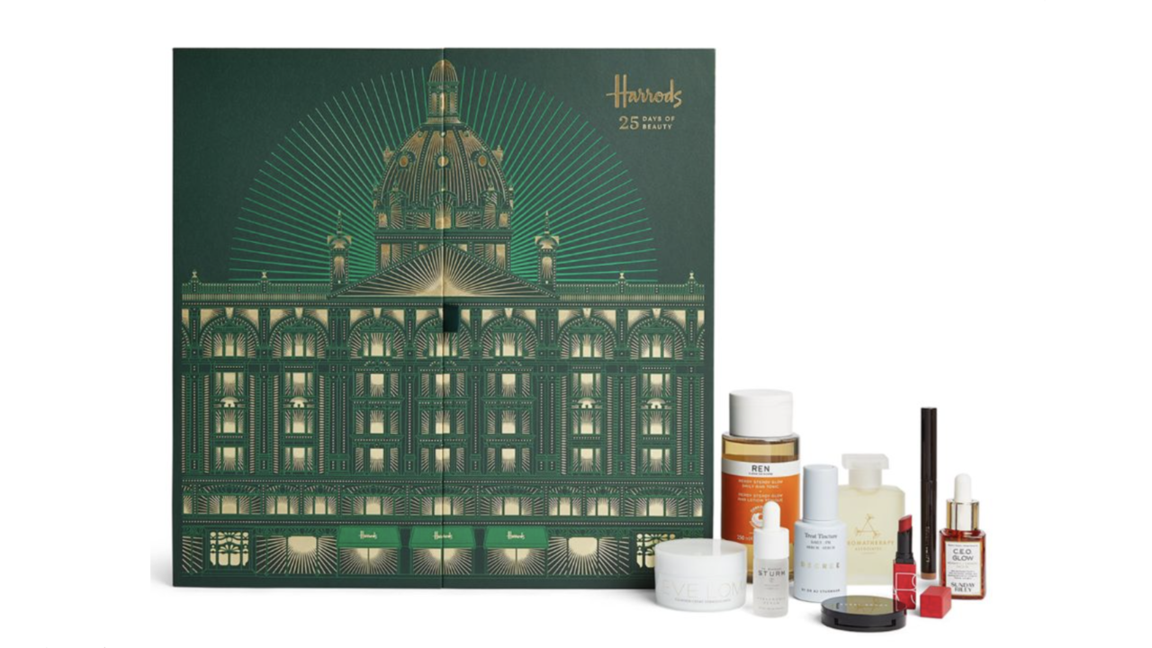 Harrods beauty and fragrance advent calendars 2024 What's inside