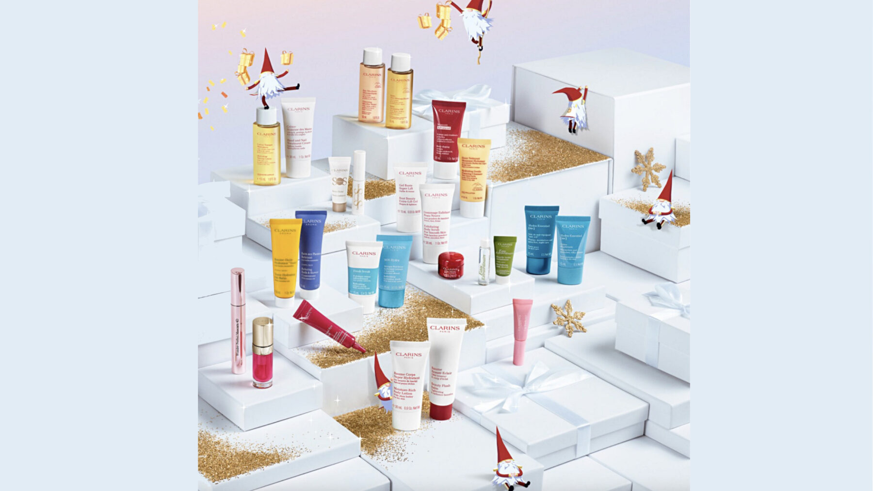 Everything we're expecting from the Clarins Advent Calendar 2023