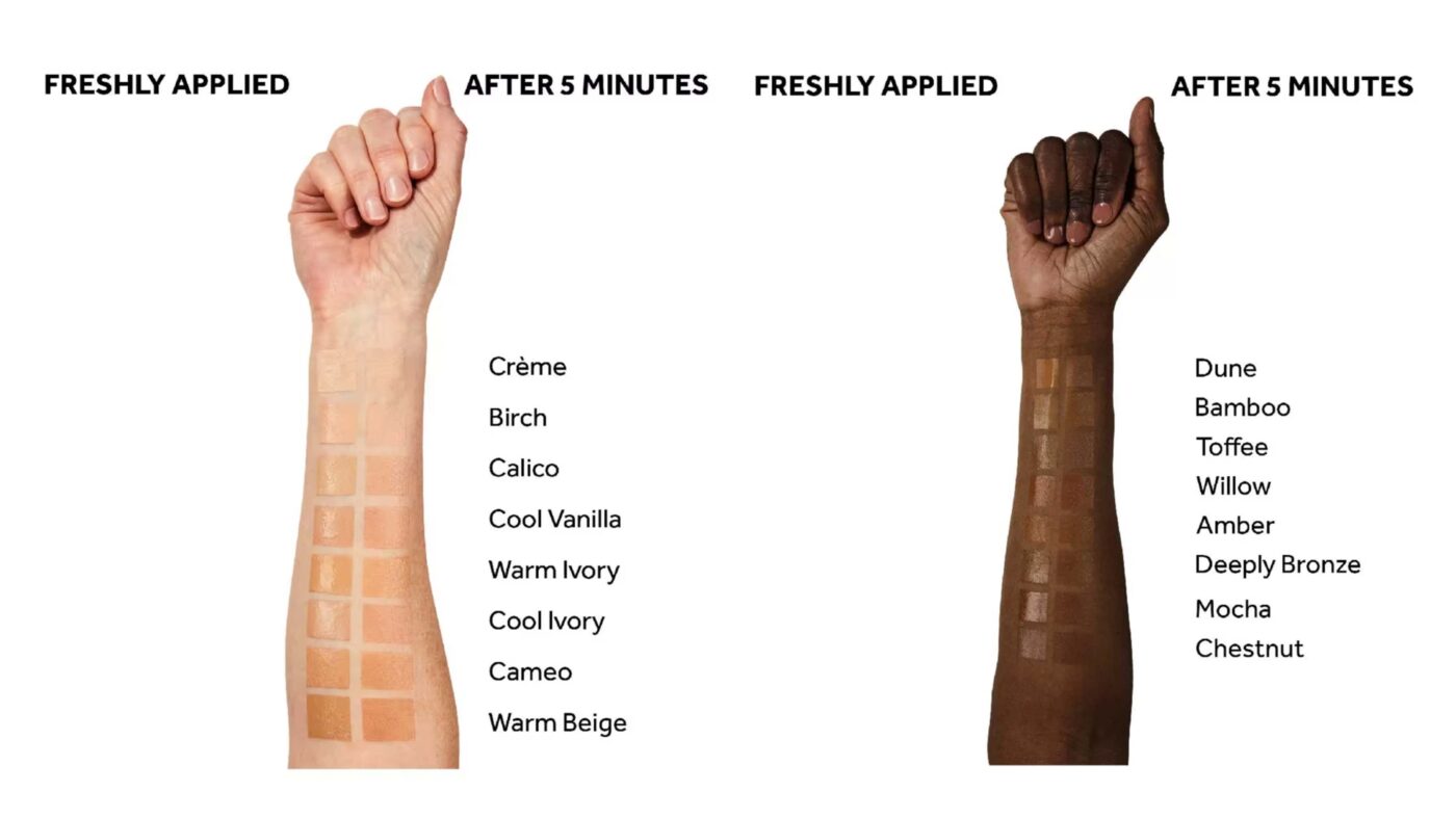 Boots No7 Foundation shades colour chart From Light to Dark mamabella